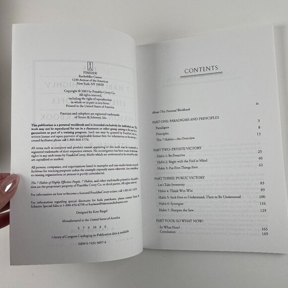 📚 3/$25 The 7 Habits of Highly Effective People by Stephen Covey | Paperback - Picture 4 of 6